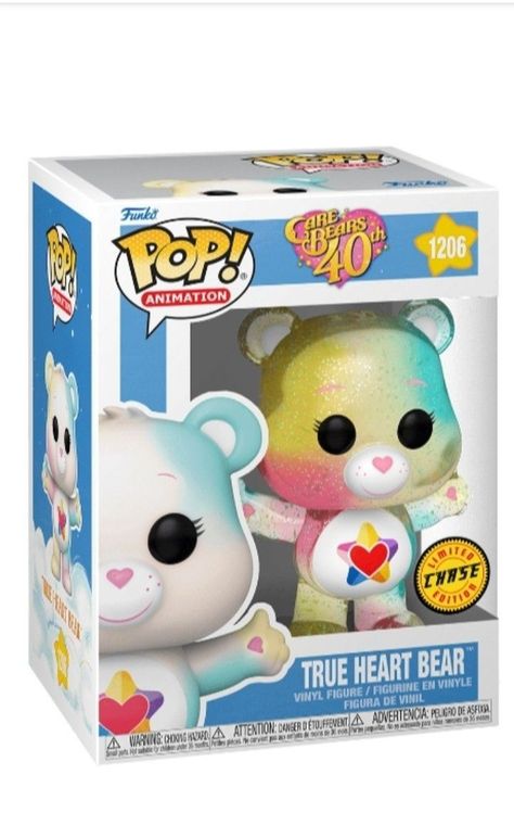 Care Bears Funko Pop, Cute Funko Pops, Funko Pop Box, Care Bears Birthday Party, Игрушки Funko Pop, Funky Pop, Mermaid Toys, Pop Figurine, True Heart