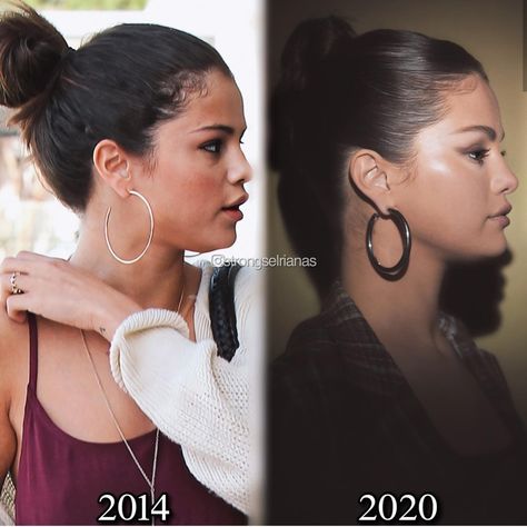 Selena Gomez, Hollywood, Hoop Earrings, Models