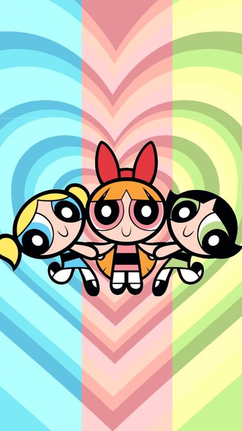 The Powerpuff Girls Wallpaper, Powerpuff Girls Wallpapers, Powerpuff Kızları, Powerpuff Girls Cartoon, Powerpuff Girls Wallpaper, Whatsapp Wallpaper Cute, Girls Wallpaper, Ppg And Rrb, Powerpuff Girl