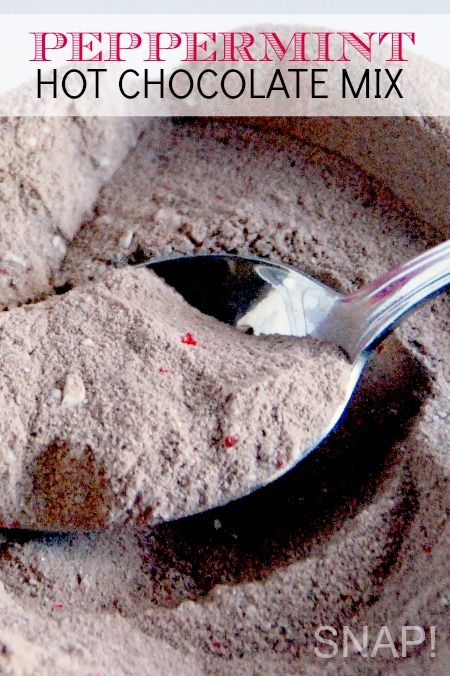 Peppermint Hot Chocolate Mix, The Best Hot Chocolate, Hot Chocolate Mix Recipe, Peppermint Recipes, Best Hot Chocolate, Cookies Cupcake, Peppermint Hot Chocolate, Hot Cocoa Mixes, Hot Chocolate Bars