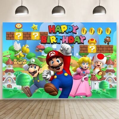 Premium Quality Super Mario Backdrop Birthday Party Banner Home Studio Photo Decor Background, HOME & DECOR Super Mario Backdrop, Mario Backdrop, Mario Background, Background Home, Backdrop Birthday, Birthday Party Banner, Photo Decor, Studio Photo, Party Banner