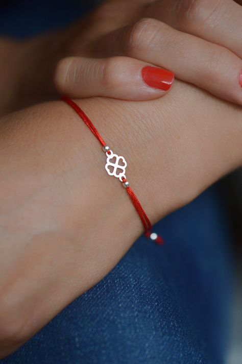 Casual Red Jewelry For Friendship, Dainty Red Friendship Bracelet Gift, Red Adjustable Friendship Jewelry, Minimalist Handmade Red Bracelets, Red Bracelet, Red Lucky Bracelet, Kabbalah Bracelet, Tom Y Jerry, Lucky Gifts