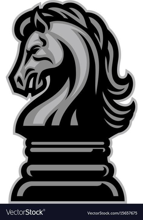 Chess Horse, Chess Tattoo, Chess Logo, Knight Horse, Horse Template, Knight On Horse, Knight Chess, Peace Pipe, Warrior Logo