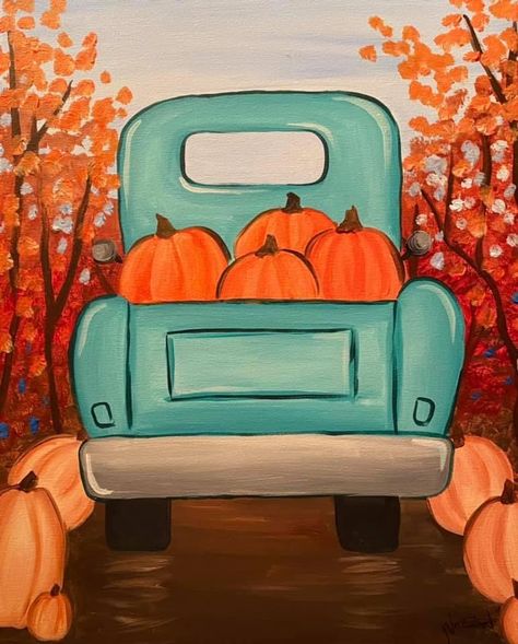 Pumpkin Canvas Painting, Halloween Canvas Paintings, Fall Canvas Art, Halloween Canvas Art, Dibujos Toy Story, Fall Drawings, Fall Canvas Painting, Halloween Fest, Fall Canvas