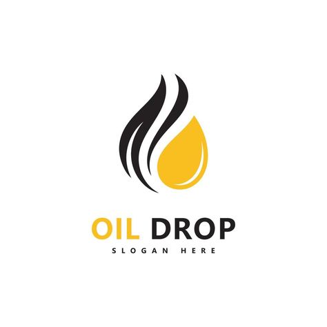 Oil Drop Logo, Drop Logo, Oil Drop, Vector Illustration Design, Logo Templates, Vector Art, Illustration Design, Vector Free, Vector Illustration