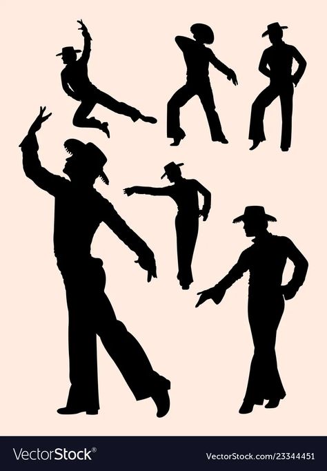 Spanish dancers silhouette vector image Dancers Silhouette, Spanish Dancers, Dancer Silhouette, Spanish Dancer, Flamenco Dancers, Web Icons, Symbol Logo, Silhouette Art, Watercolour Painting