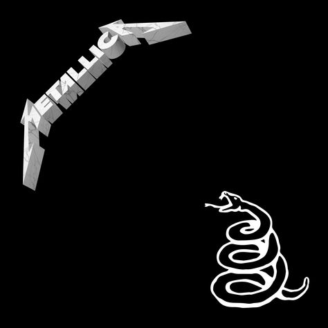 Metallica - Black Album - coverart - fanmade Metallica Black Album, Metallica Black, Custom Album Covers, Album Covers, Metallica, Cars, Quick Saves, Black