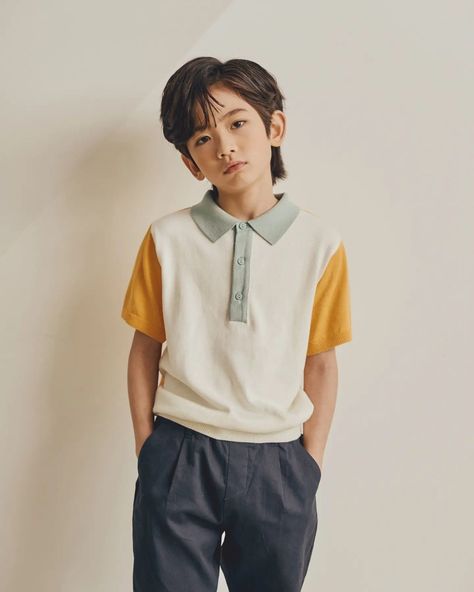 Kidswear Trends 2023, Korean Kidswear, Uniqlo Style, Kidswear Boys, Toddler Boy Haircuts, Trendy Boy Outfits, Ulzzang Kids, Kids C