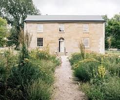 Patterdale: The restored home of colonial painter John Glover | Country Style Sandstone House, French Provincial Farmhouse, Georgian Country House, Georgian Mansion, Homestead House, Glamorous Interiors, Mediterranean Style Home, Exhibition Room, Australian Painters