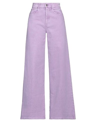 STELLA Mccartney - Light purple Women‘s Denim Pants for you at US$ 281.00. Order on YOOX and get the best of fashion and design. ✓ Fast shipping & Easy returns Stella Mccartney Jeans, Purple Jeans, Color Violet, Pastel Purple, Denim Details, Back To School Outfits, Denim Flares, Light Purple, Denim Pants