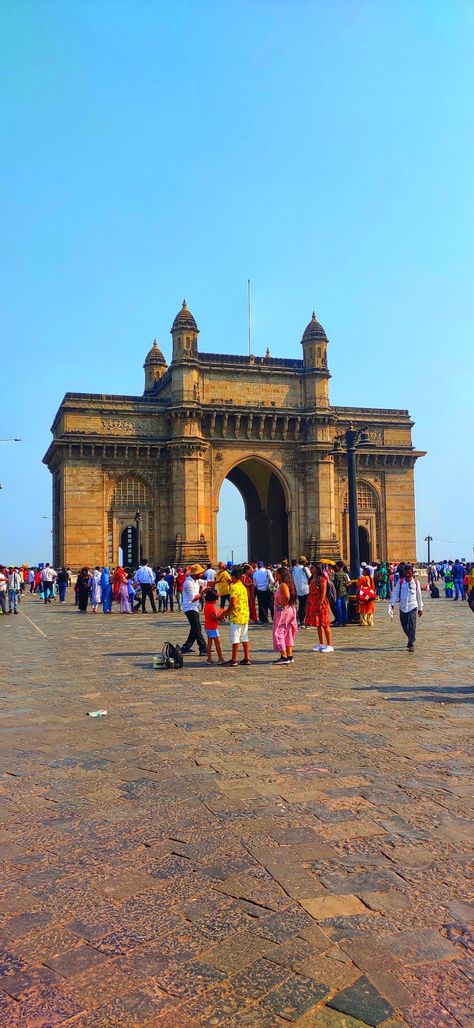 Gate_way_of_india at Mumbai Gate Of India Mumbai Background, Gate Way Of India Mumbai Photography, India Gate Images, Gate Way Of India Mumbai, Gate Images, Gate Way, India Gate, Desktop Background Pictures, Morning View