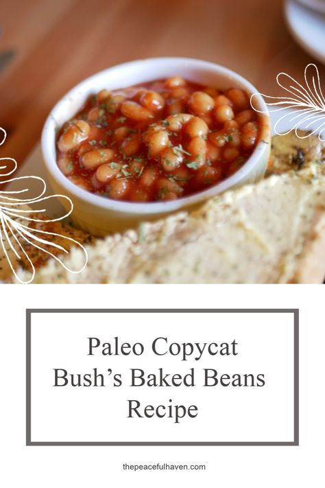 Paleo Baked Beans Recipe, Paleo Bean Recipes, Copycat Bush's Baked Beans, Keto Baked Beans Recipe, Paleo Baked Beans, Keto Baked Beans, Healthy Baked Beans, Bake Beans, Baked Beans From Scratch