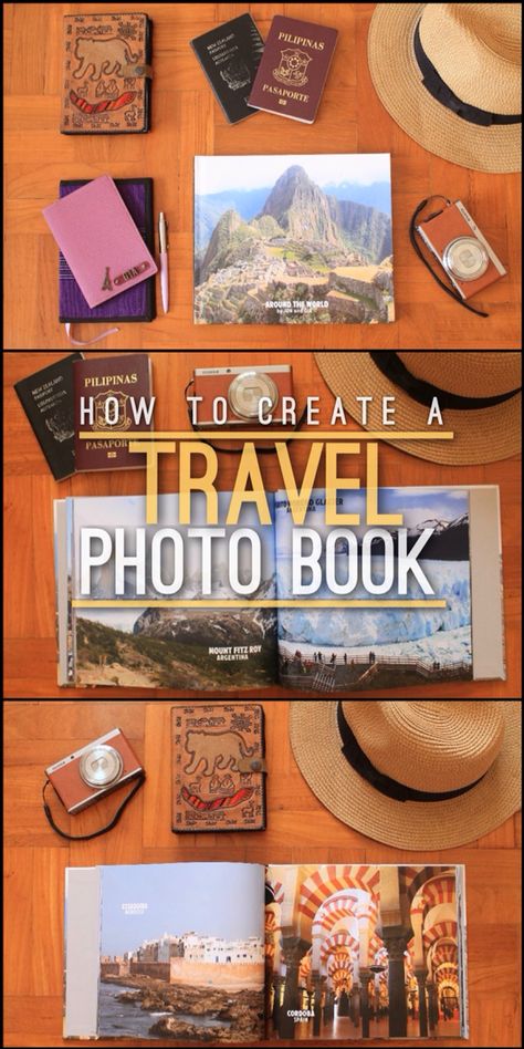 Looking for a great way to keep your travel memories in one place? Check out how we created a unique travel photo book of our journey around the world. It's also an awesome travel souvenir.   #Blurb #sponsor #partner Blurb Photo Book, Travel Photo Book, Photo Book Inspiration, Photography Display, Digital Photo Organization, Picture Organization, Photo Hacks, Travel Crafts, Couple Travel