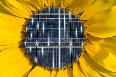 Solar Panels Inside of a Sunflower. Concept , #Affiliate, #Panels, #Solar, #Concept, #Sunflower #ad Photoshop Effects, Nature Images, Solar Panels, Stock Images Free, Sunflower, Photo Image, Solar, Stock Images, Photoshop