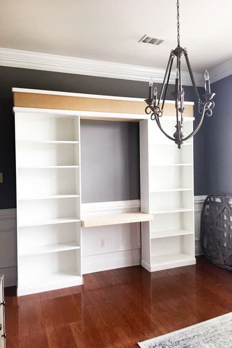 Billy Bookcase Room Divider, Billy Bookcase Built Ins, Billy Bookcase Office, Room Divider Ikea, Bookcases Ikea, Diy Built Ins, Ikea Bookshelf Hack, Bedroom Bookcases, Billy Hack