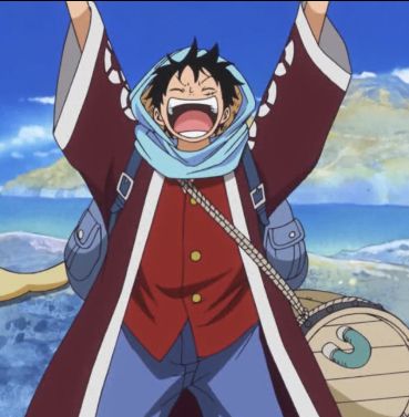 luffy is happy Luffy Thumbs Up, Luffy Cold Moment, Luffy Happy, Monkey D Luffy Smiling, Luffy Smile Icon, Monkey D Luffy, One Piece Manga, Blue Sea, Enjoy Life