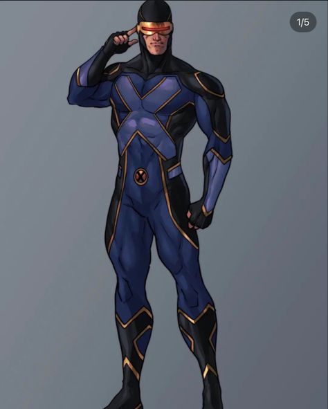 Cyclops X Men Redesign, X Men Cyclops Art, Cyclops Redesign, X Men Redesign, Xmen Redesign, X Men Cyclops, Marvel Cyclops, Superhero Statues, Cyclops Xmen