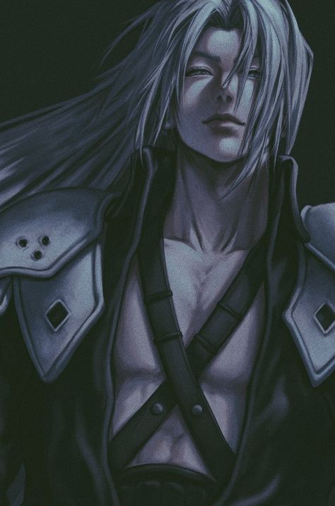 Sephiroth Icon, Sephiroth Final Fantasy Vii, Sephiroth Fanart, Sephiroth Art, Final Fantasy Sephiroth, Final Fantasy Cloud, Final Fantasy Collection, Final Fantasy Artwork, Final Fantasy Vii Remake