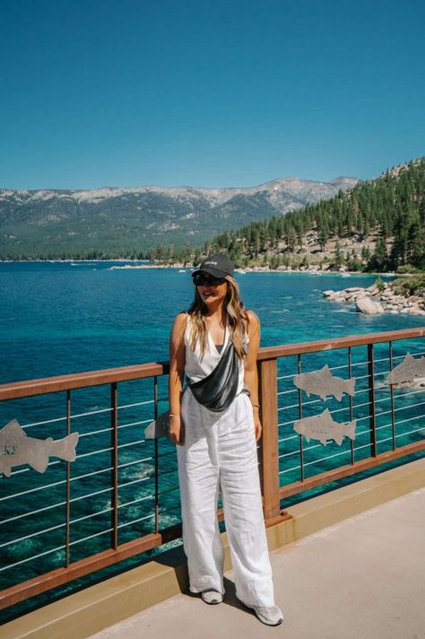 What To Wear to Lake Tahoe : Lake Tahoe Hiking outfit Lake Tahoe Outfits Spring, Lake Tahoe Summer Outfits Women, South Lake Tahoe Summer Outfit, Tahoe Outfit Summer, Tahoe Summer Outfits, Lake Tahoe Summer Outfits, Lake Tahoe Outfits, Lake Outfit Ideas, Lake Trip Outfits