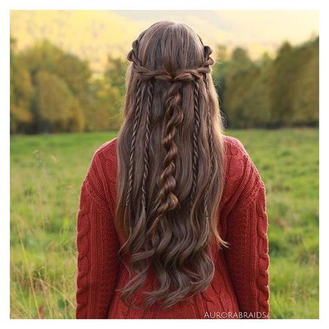 Rope Braids, Medieval Hairstyles, Viking Hair, Grunge Hair, Hair Dos, Video Tutorials, Down Hairstyles, Braid Styles, Pretty Hairstyles