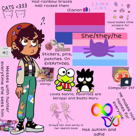 Headcanon Ideas, Rainbow Braces, Kawaii Stuff, Cute Art Styles, Art Styles, I Made It, Art Tips, House Stuff, Please Do