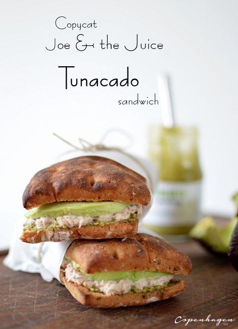 Copycat Joe & The Juice Tunacado sandwich Tunacado Sandwich, Tuna Avocado Sandwich, Tuna Sandwich Recipes, Joe The Juice, Pesto Sandwich, Joe And The Juice, Loud Music, Avocado Sandwich, Tuna Salad Recipe