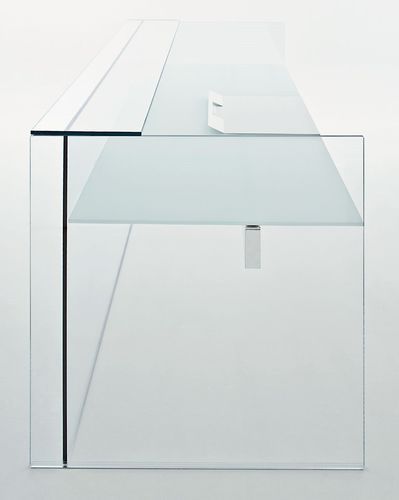 Stainless steel reception desk / glass - AIR HALL by Pinuccio Borgonovo - Gallotti&Radice Glass Reception Desk, Stainless Steel Reception Desk, Glass Reception, Steel Reception Desk, Gallotti Radice, Counter Design, Reception Desk, Front Desk, Tempered Glass