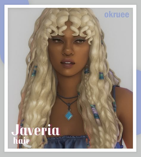 javeria hair | okruee on Patreon Cc Female Hair Sims 4, Butterfly Locs Sims 4 Cc, Sims 4 Cc Hair Twists, Sims 4 Textured Hair, Sims 4 Mods Cottagecore, Sims 4 Hair Cc Female Medium, Sims 4 Cc Boho Hair, Ts4 Cc Female Hair, Sims 4 Cc Hair Alternative