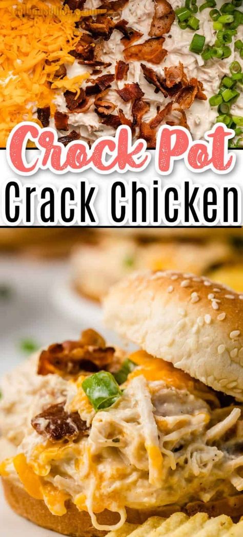 Crock Meals, Chicken Crockpot Recipes Easy, Chicken Recipies, Chicken Sliders, Crockpot Dishes, Crockpot Recipes Slow Cooker, Dinner Recipes Crockpot, Chicken Dishes Recipes, Chicken Crockpot Recipes