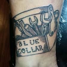 Dad instead of Blue Collar Blue Collar Tattoos, Collar Tattoos, Collar Tattoo, Country Boy, Boys Life, Country Boys, Jesus Fish, Fish Tattoos, Jesus Fish Tattoo