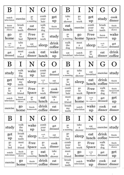 English Lessons Word Bingo, English Lesson Plans, Learn English Speaking, English Teaching Materials, English Activities For Kids, English Exercises, English Games, Conversational English, English Worksheets For Kids