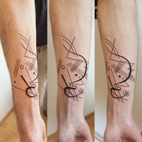 Kandinsky Tattoo, Ash Tattoo, Tattoo Triangle, Birthdate Tattoo, V Tattoo, Glyph Tattoo, One Word Tattoos, Daffodil Tattoo, Candle Tattoo