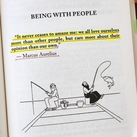 "It never ceases to amaze me: we all love ourselves more than other people, but care more about their opinion than our own." - Marcus Aurelius

A reminder to prioritize our own judgments and self-acceptance over external validation. Focus on your inner compass.

#SelfAwareness #InnerStrength #Philosophy #Mindfulness #ceobookreviews External Validation, Marcus Aurelius, Self Acceptance, Focus On Yourself, All Love, Self Awareness, Inner Strength, Book Reviews, Love Is All