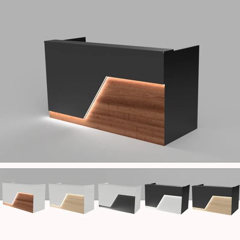 Office reception desk designs