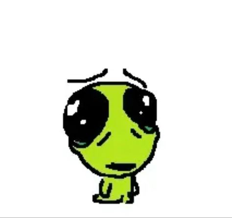 Silly Alien Drawing, Silly Reaction Drawings, Alien Boy Oc, Alien Reaction Pic, Ms Paint Reaction Pic Feral, Alien Doodle, Gleep Glorp, Silly Alien, Gnarp Gnarp