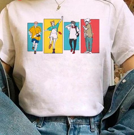 Harajuku Japan, Summer Graphic Tee, Anime Inspired Outfits, Anime Shirt, Summer Top, Mode Inspo, Anime Outfits, White T, Family Shirts