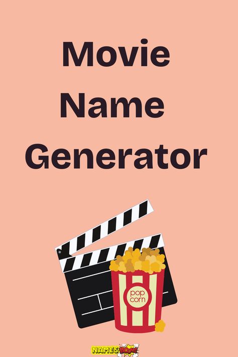 movie name generator Movie Ideas To Make Projects, Film Name Ideas, Film Title Ideas, Comic Title Ideas, Movie Titles Ideas, Movie Making Ideas, Fantasy Book Title Generator, Random Story Generator, Movie Plot Ideas