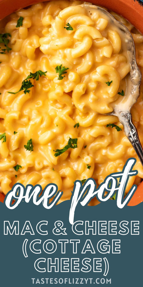 Break the dinner routine with our quick, comforting Mac and Cheese with Cottage Cheese recipe! Creamy, dreamy cheese sauce mixed with elbow macaroni and a surprising twist: cottage cheese. Ready in 20 minutes, it's perfect for hectic evenings. Featuring sharp cheddar, a hint of garlic salt, and the secret ingredient, cottage cheese, this homemade macaroni dish is a step up from the box, leaving everyone craving more. Say goodbye to the ordinary with this delicious, easy-to-make classic! Macaroni And Cheese Cottage Cheese, Mac And Cheese Recipe With Cottage Cheese, Cook With Cottage Cheese, Macaroni And Cheese Made With Cottage Cheese, Mac And Cheese Made With Cottage Cheese, Macaroni And Cheese With Cottage Cheese, Cottage Cheese Macaroni And Cheese, Cottage Cheese Mac N Cheese, Mac And Cheese Cottage Cheese