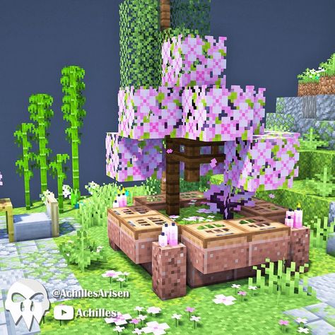 Minecraft Japanese House, Minecraft Japanese, Minecraft Kingdom, Minecraft Garden, Minecraft Interior Design, Bangunan Minecraft, Minecraft Farm, Minecraft Cottage, Desain Buklet