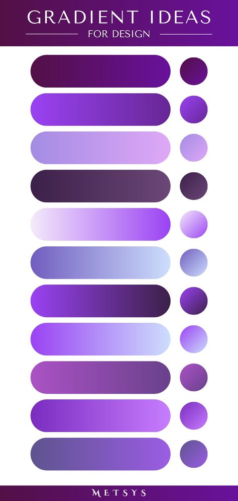 { #gradients #colors #colorful #ideas #colorideas #designers #designs #purple #violet } Purple Gradient Color Palette, Color Gradient Palette, Gradient Color Palette, Violet Color Palette, Violet Gradient, Color Wheel Art, Ideas For Design, Purple Palette, Retro Color Palette