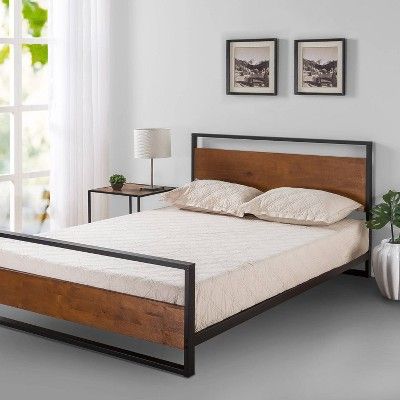 Platform Bed Diy, Contemporary Platform Bed, Diy Platform Bed, Murphy Bed Plans, Bed Platform, Modern Platform Bed, Dekorasi Kamar Tidur, Metal Platform Bed, Wood Platform Bed