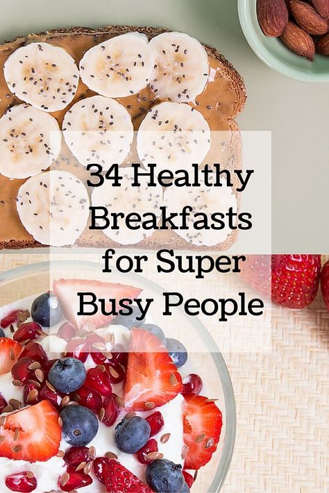 34 Healthy Breakfasts for Super Busy People || Breakfast | Healthy Recipes || #Breakfast #HealthyRecipes www.preciseportions.com/ Healthy Fast Food Breakfast, Fast Healthy Breakfast, Fast Food Breakfast, Super Busy, Healthy Breakfasts, Busy People, Boiled Egg, Breakfast Time, Food Breakfast