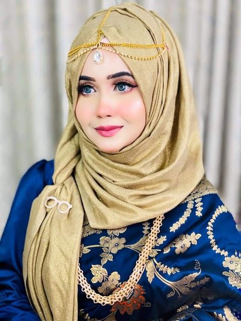 Hajib Fashion, New Hijab Style, Hijab Party, Hijab Queen, Hijabi Bride, Hijab Accessories, New Hijab, Hijabi Brides, Choker Necklace Online