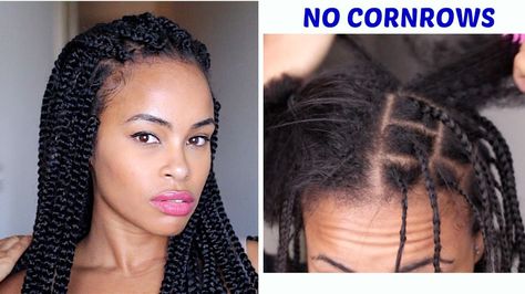 EASY Crochet Box Braids ~ No Cornrows! Versatile Styles! [Video]  Read the article here - http://blackhairinformation.com/video-gallery/easy-crochet-box-braids-no-cornrows-versatile-styles-video/ Easy Crochet Hairstyles, Individual Crochet Braids, Blond Rose, Large Box Braids, Braids Pictures, Crochet Hairstyles, Individual Braids, Blonde Box Braids, Crochet Box Braids