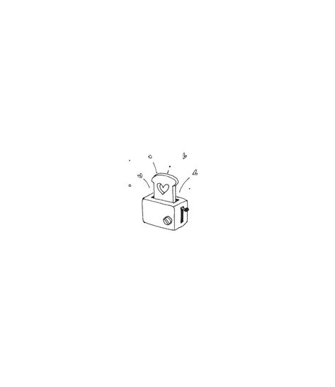 Toast Tattoo Cute, Burnt Toast Tattoo, Tea And Toast Tattoo, Toaster Tattoo, Toast Tattoo, Smol Tattoos, Toast Drawing, Bread Tattoo, Girl Art Drawing