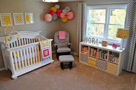 N is for Nursery Nursery Set Up Layout, Baby Dresser Organization, Toy Storage Nursery, Jessica Kelly, Nursery Layout, Ikea Shelf, Baby Nursery Organization, Baby Dresser, Nursery Dresser