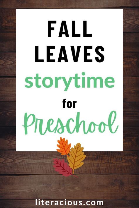 A storytime lesson plan that's perfect for the fall season with a focus on the changing of leaves for toddlers, preschoolers, and early elementary school age kids. With a kids' book list, fall-inspired songs, and sensory activities this lesson plan is adaptable for libraries, preschools, and homeschool families. Fall Storytime, Baby Storytime, Storytime Themes, Toddler Storytime, Storytime Ideas, Teaching Mama, Leaves Changing Color, Kindergarten Readiness, Fall Preschool