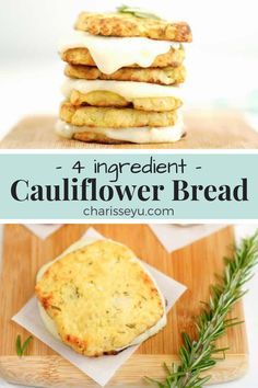 Workout And Meal Plan, Low Carb Pancake Recipe, Easy Keto Bread Recipe, Recipe Cauliflower, Keto Bread Recipe, 90 Second Keto Bread, Cauliflower Bread, Coconut Flour Bread, No Bread Diet