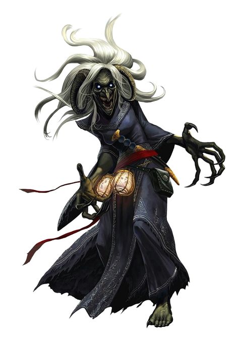 Night Hag - Pathfinder PFRPG DND D&D 3.5 5th ed d20 fantasy 3d Karakter, Fantasy Witch, D D Monsters, Yamanashi, Heroic Fantasy, Dnd Monsters, The Elder Scrolls, Dungeons And Dragons Characters, Fantasy Monster