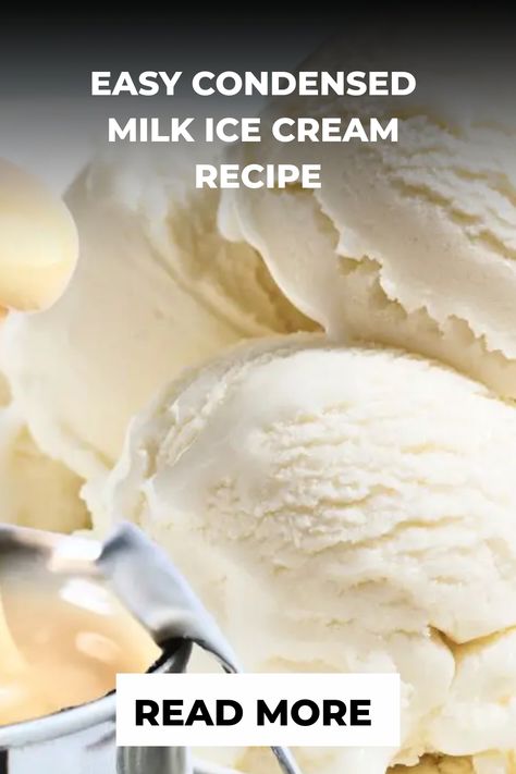 Check out my quick video below to see how I make condensed milk ice cream—it’s super simple! Condensed Milk Ice Cream Recipe, Make Condensed Milk, Milk Ice Cream Recipe, Condensed Milk Ice Cream, Pan Fried Zucchini, Fried Zucchini Recipes, Canned Corned Beef, Lemon Ice Cream, Ice Cream Mixture